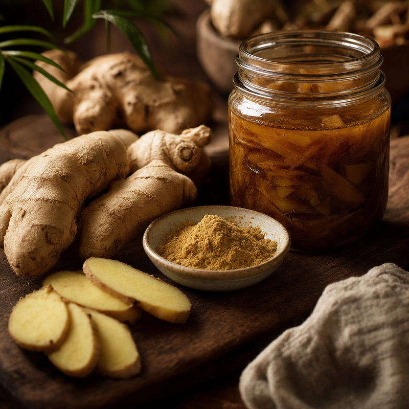 Fresh + Fermented Ginger